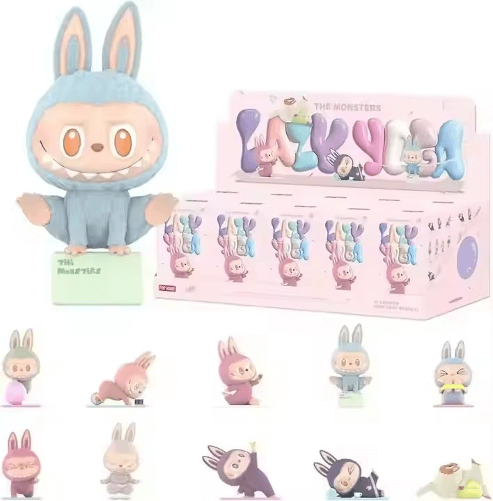 Labubu Lazy Yoga – La Figurine du Zen et de la Détente